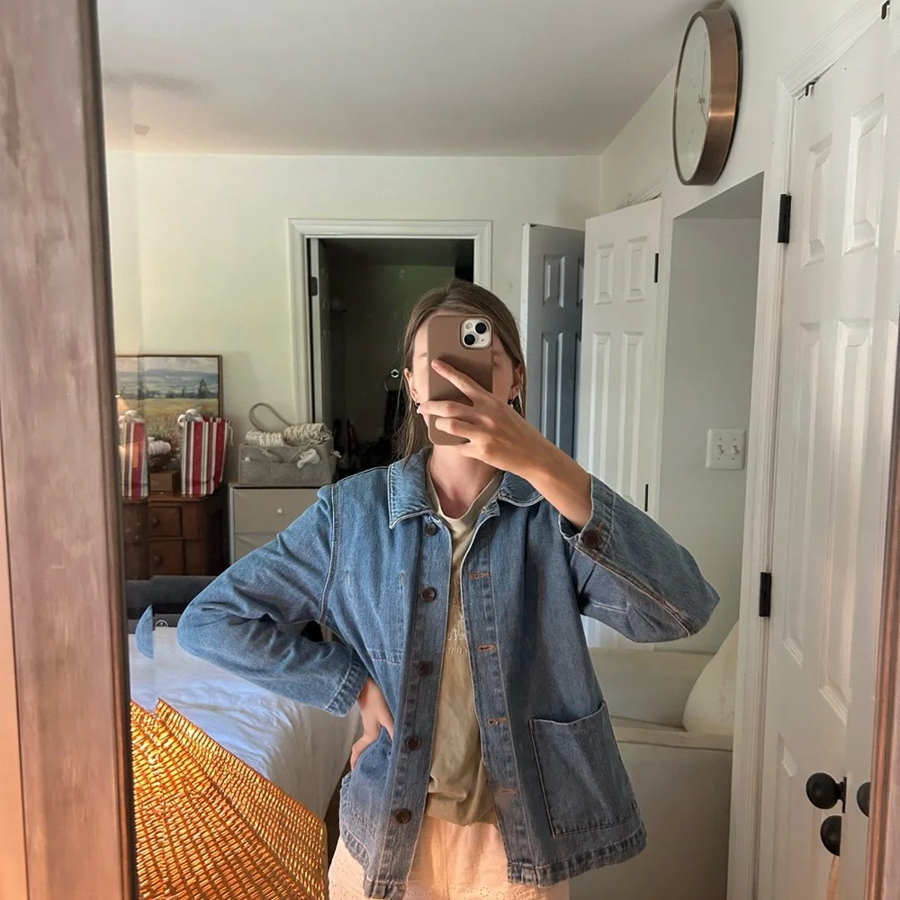 Vintage Old Navy Denim Chore Jacket - Picture 9 of 9
